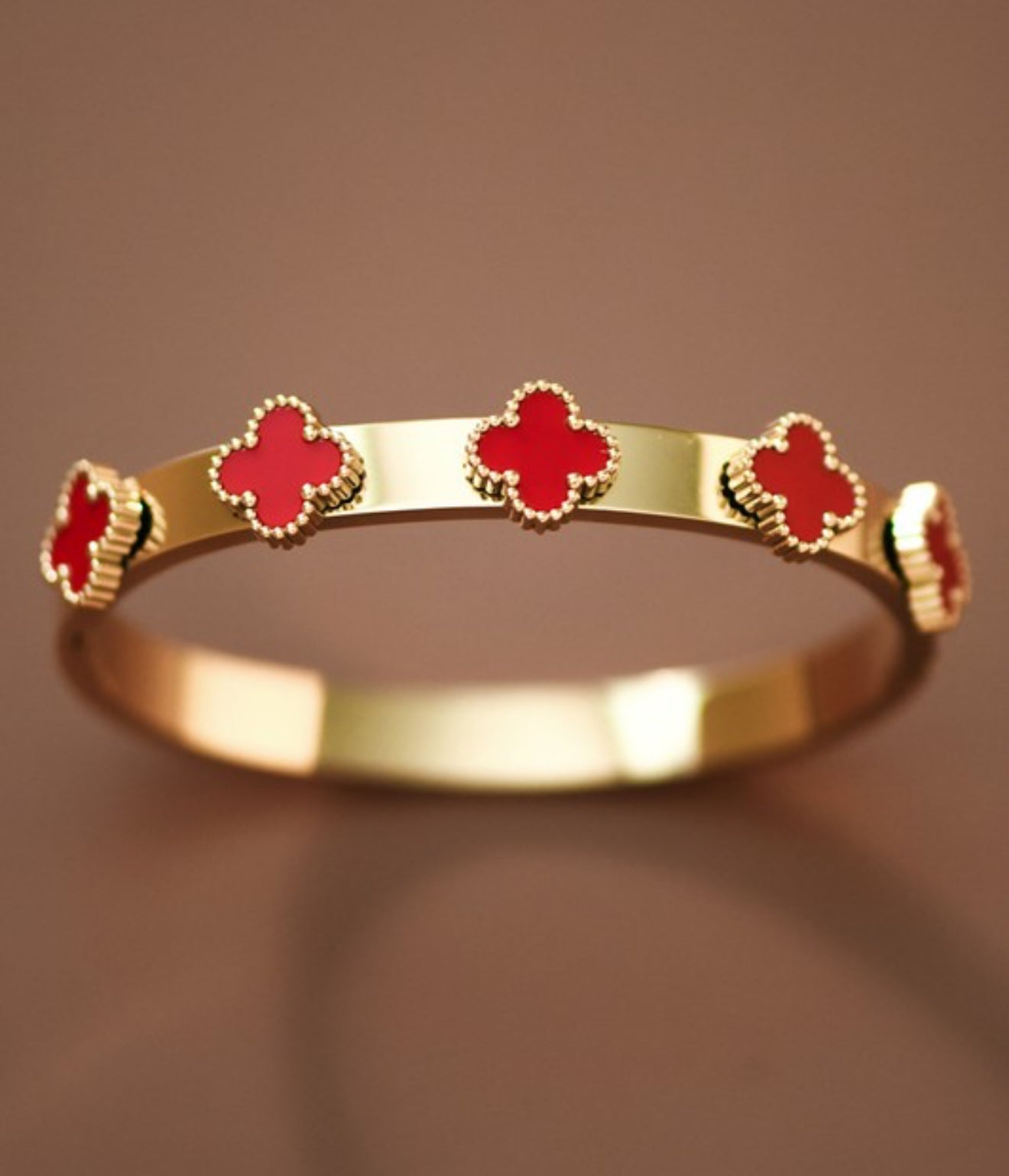 Red Bangle Bracelet-How Cute is That? Boutique
