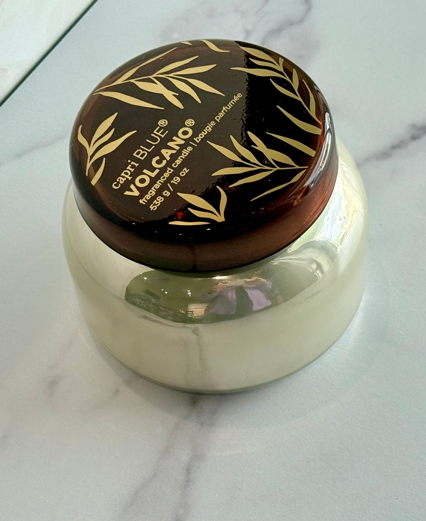 Autumn Glow Volcano Signature Candle 19oz