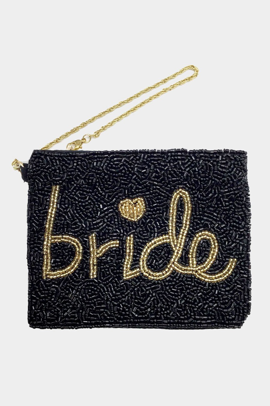 BRIDE Beaded Mini Pouch Bag