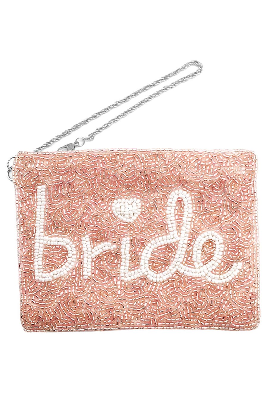 BRIDE Beaded Mini Pouch Bag