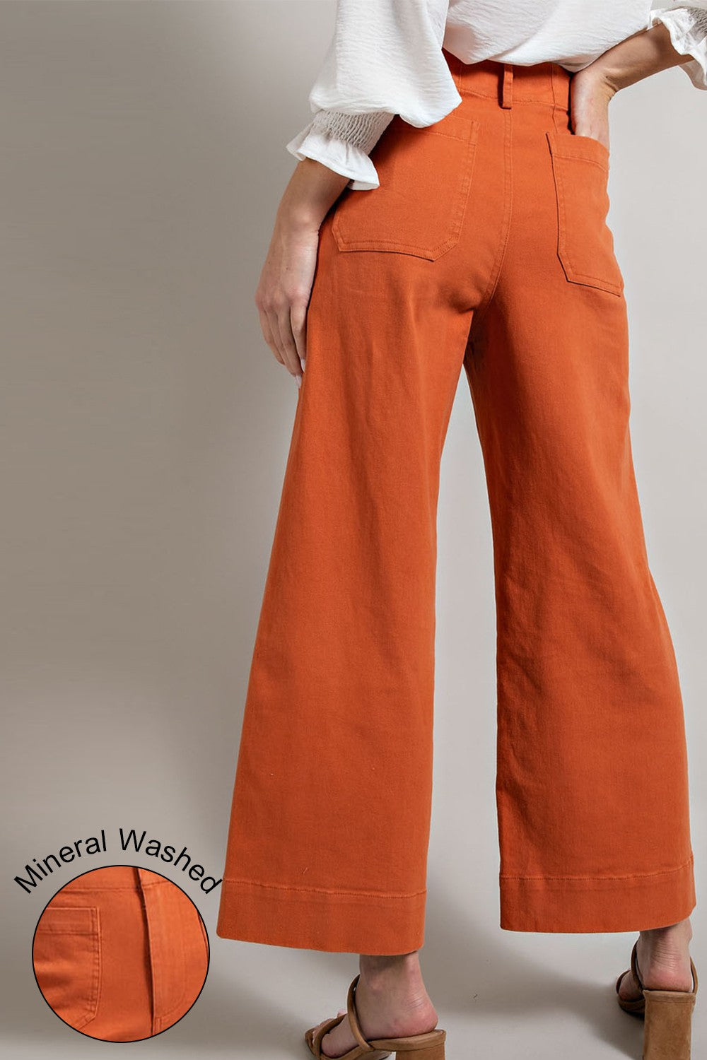 SOFT WASHED WIDE LEG PANTS-How Cute is That? Boutique