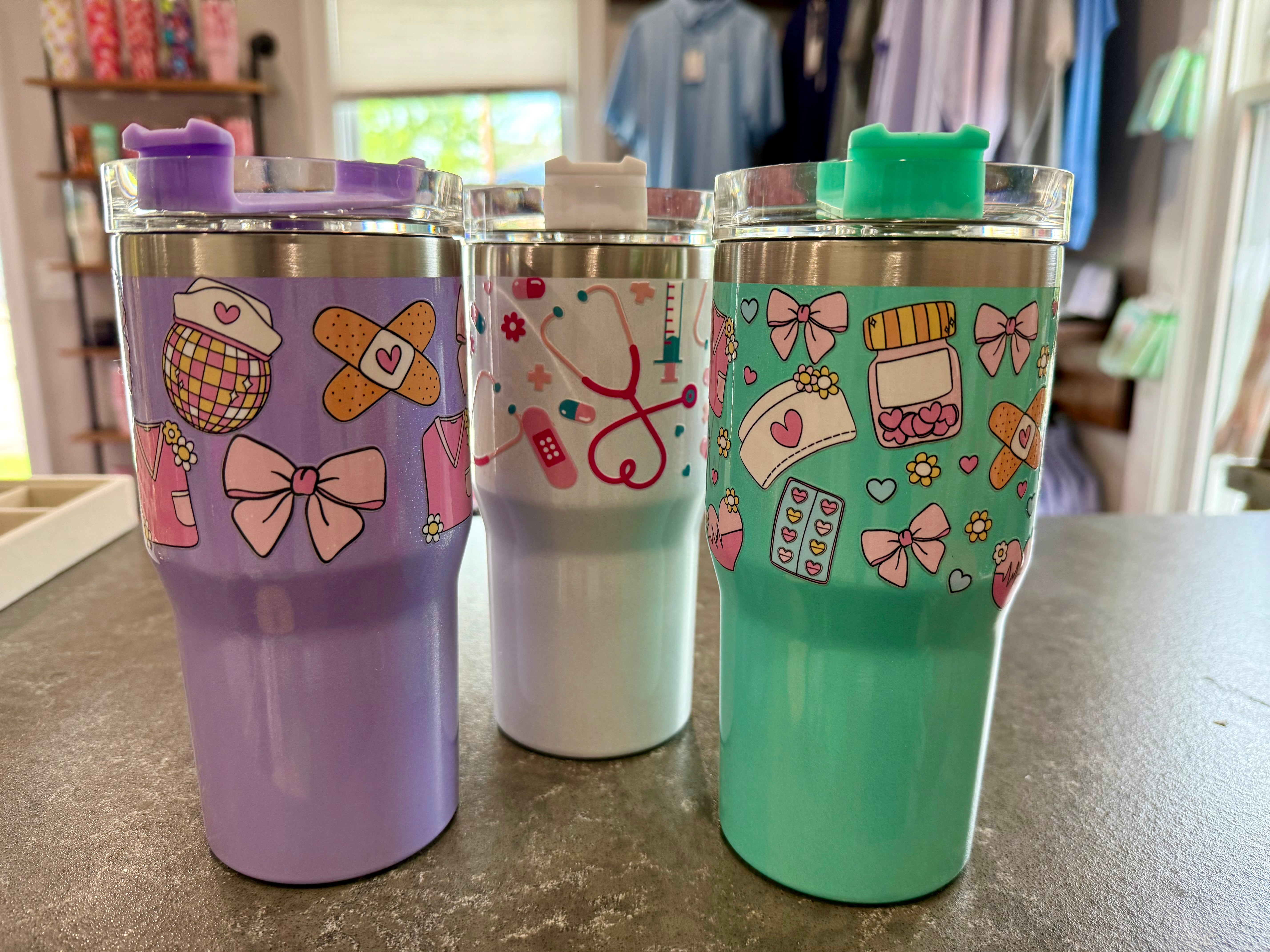 Nurse Tumbler 20oz-How Cute is That? Boutique