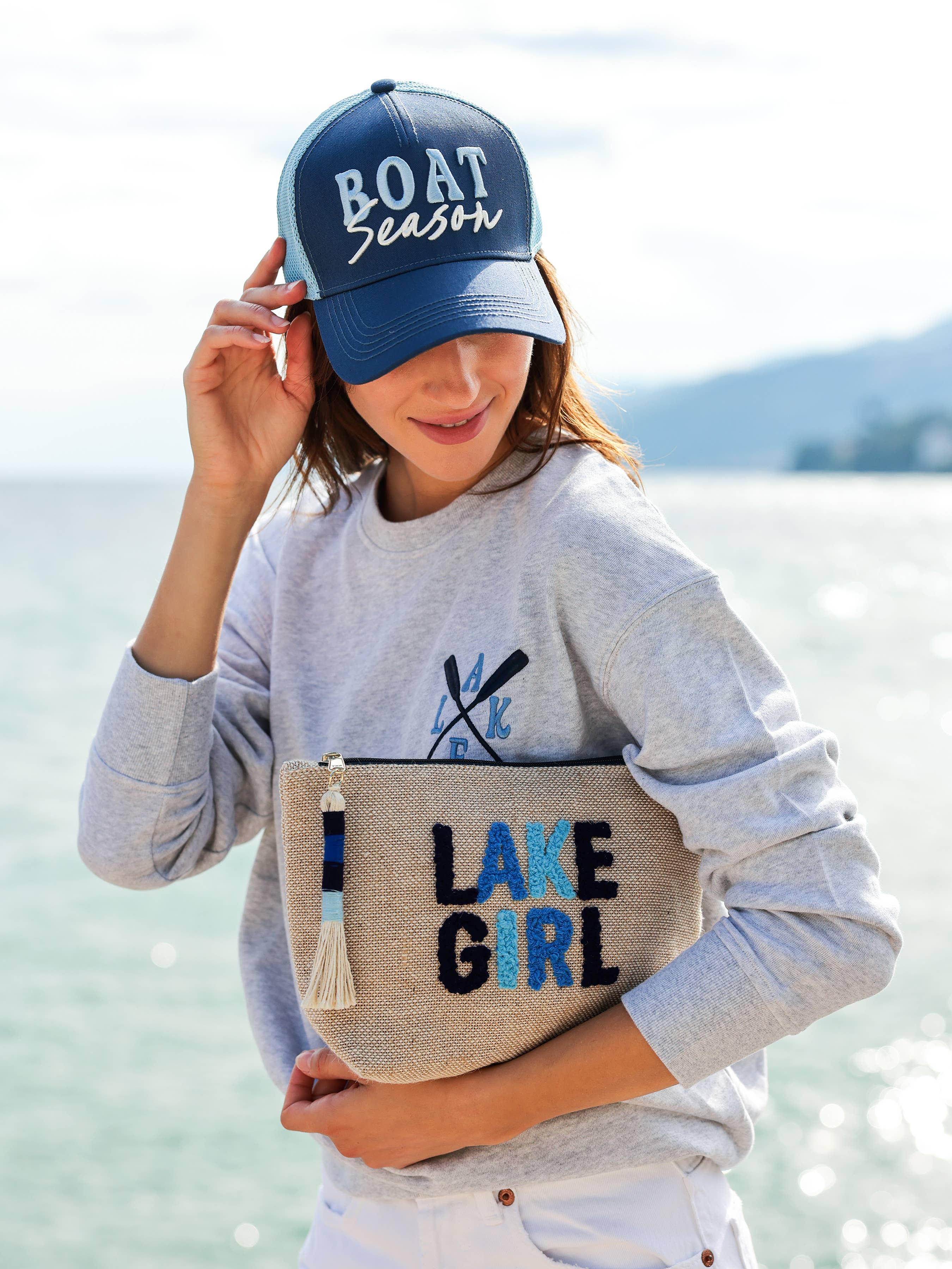 LAKE ZIP POUCH-How Cute is That? Boutique