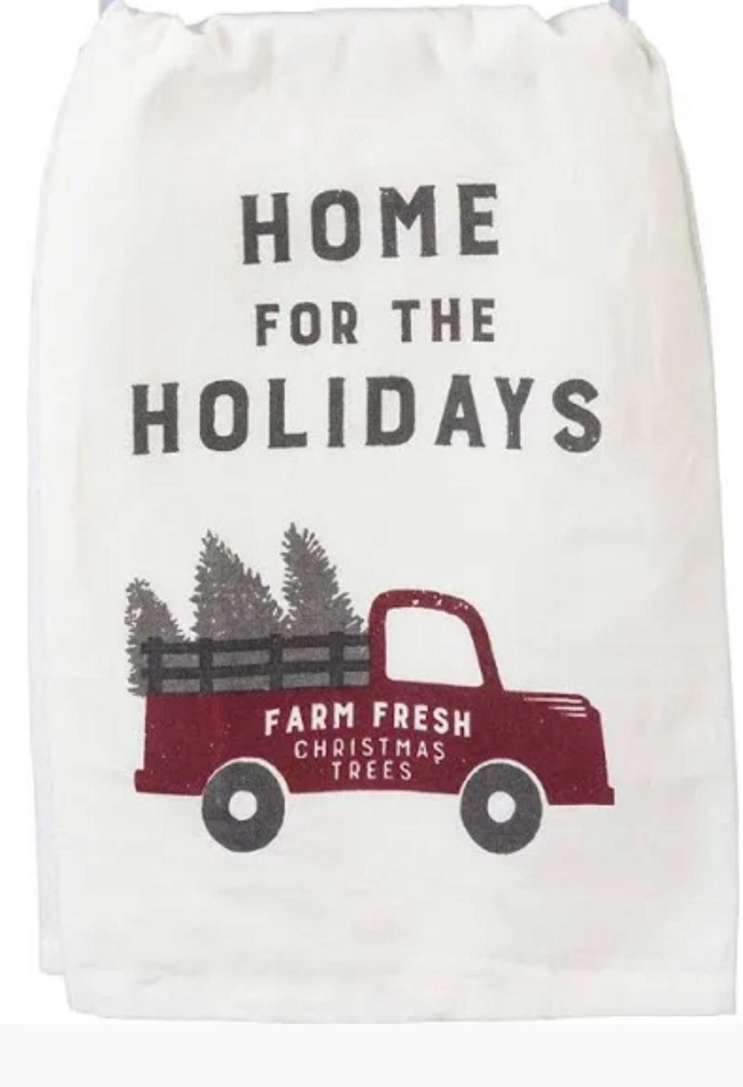Home for the Holidays Christmas Kitchen Towel
