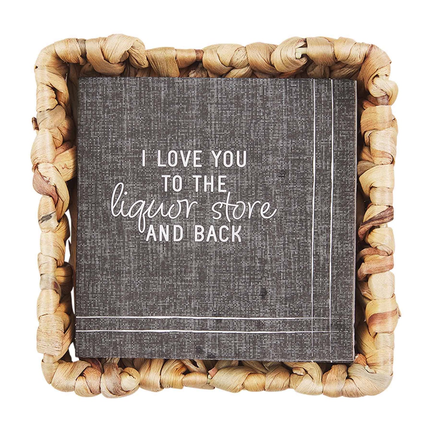 LIQUOR STORE COCKTAIL NAPKIN SET