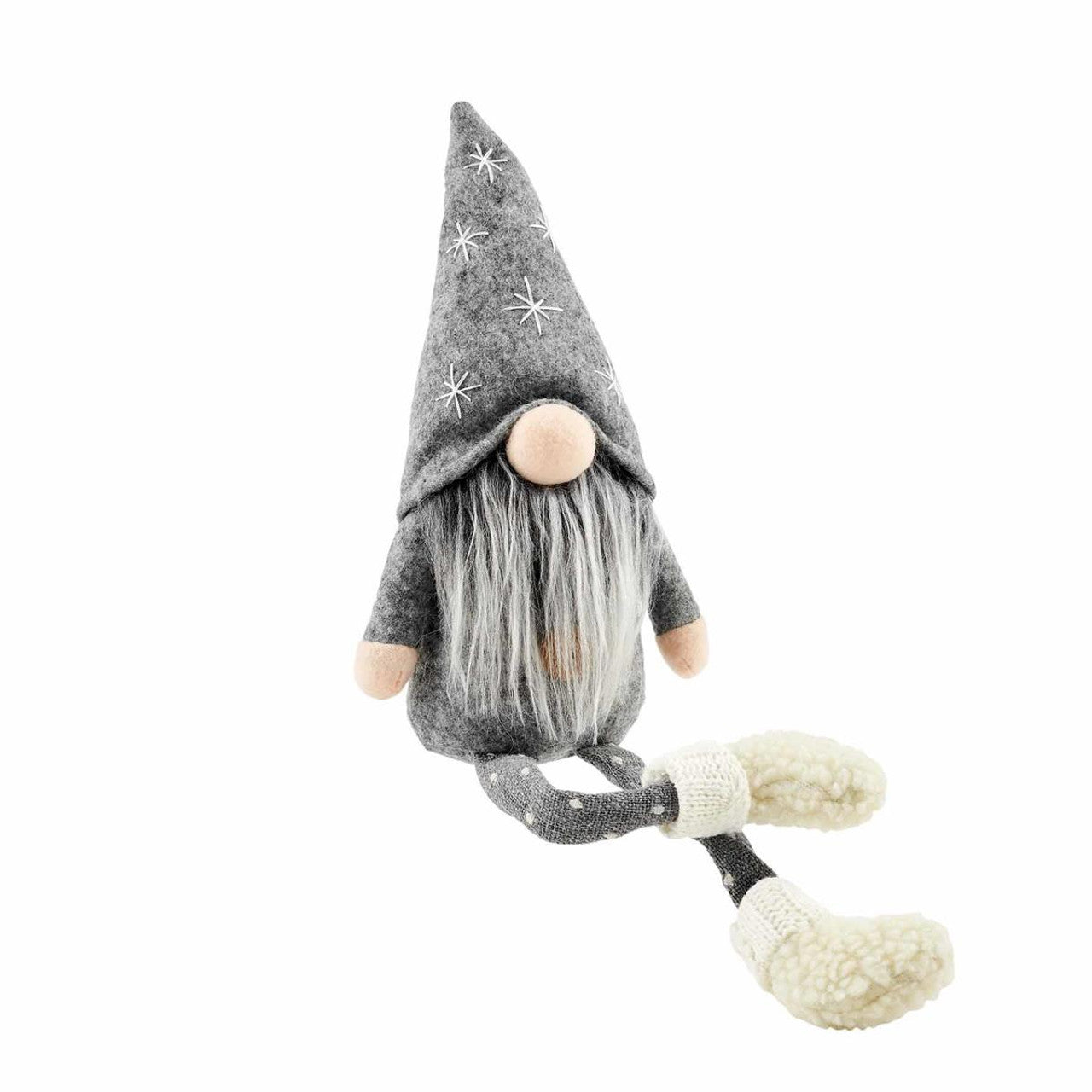 STAR NEUTRAL DANGLE LEG CHRISTMAS GNOME
