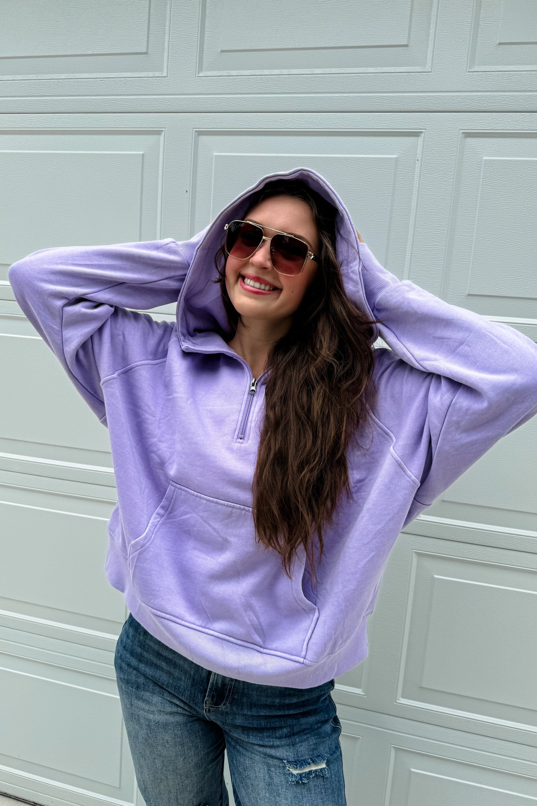 Easy Does It Pullover Hoodie Sweatshirt-How Cute is That? Boutique