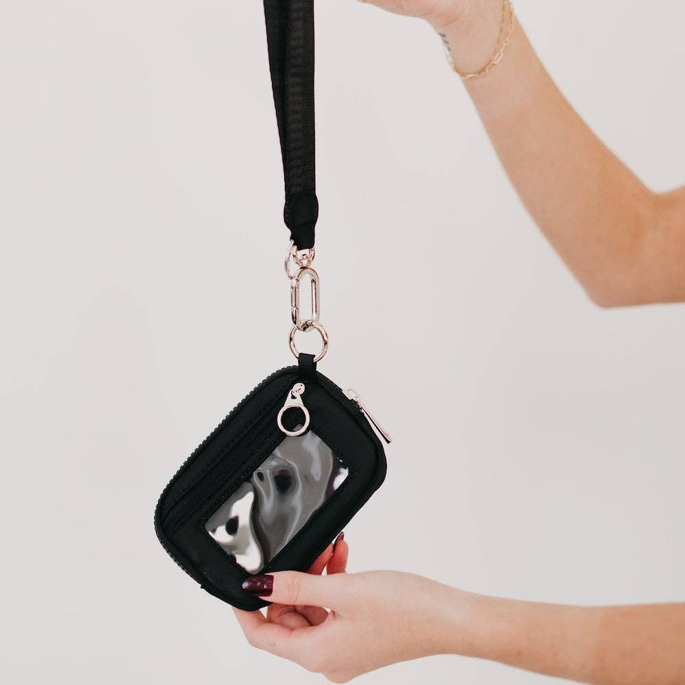 Nelly Nylon Card Wallet Wristlet-How Cute is That? Boutique
