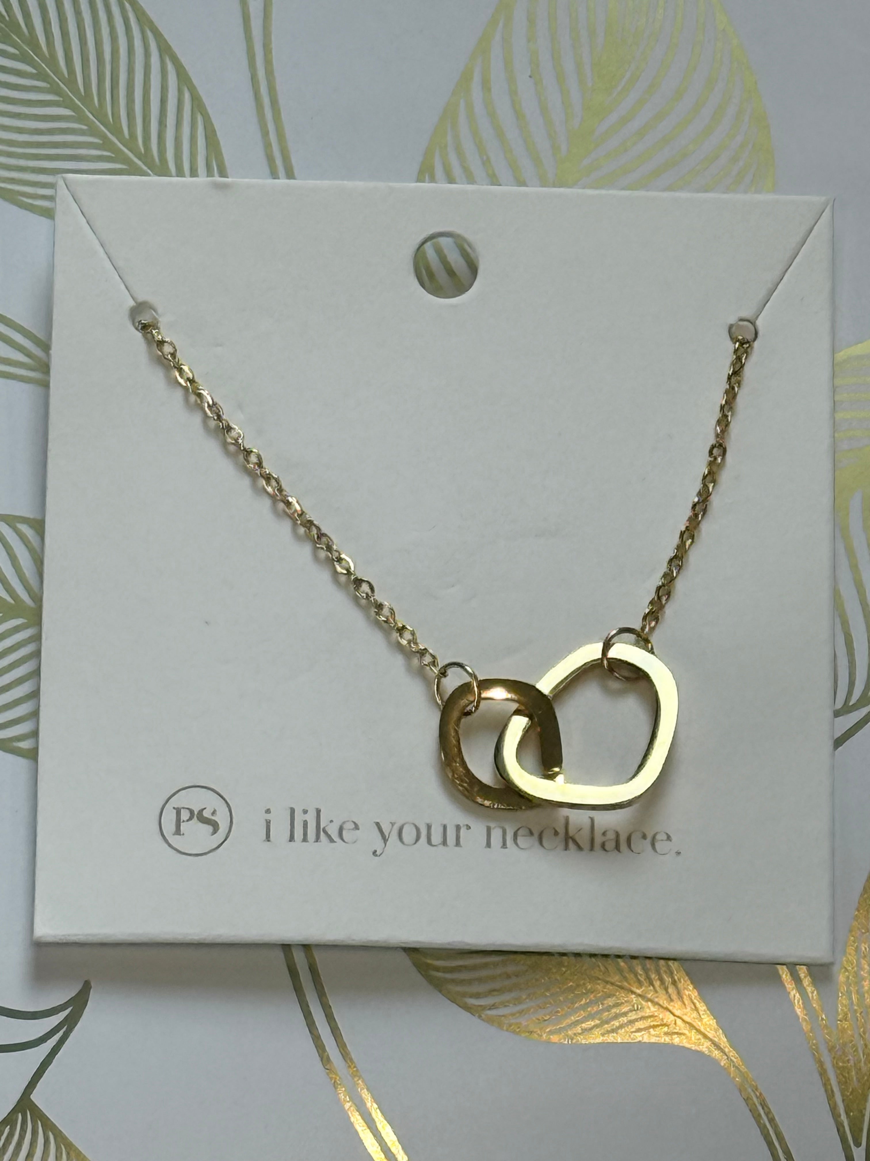Joining Circles Necklace-waterproof-How Cute is That? Boutique