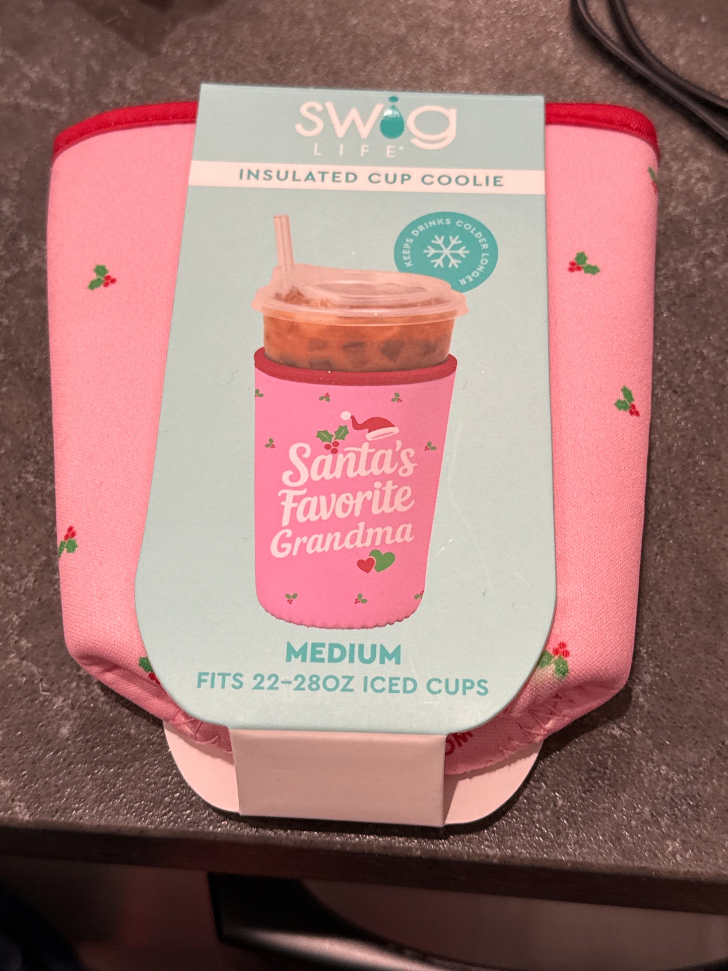 Santa’s favorite Grandma coffee coolie