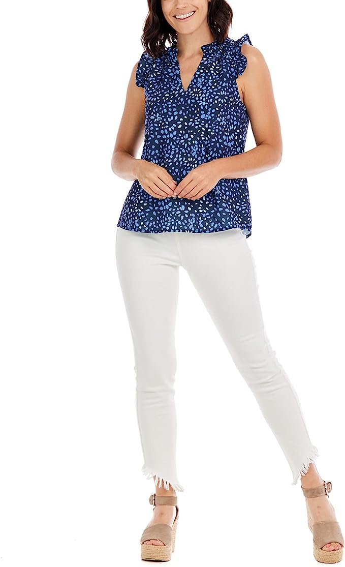 NAVY ANGELINE TANK