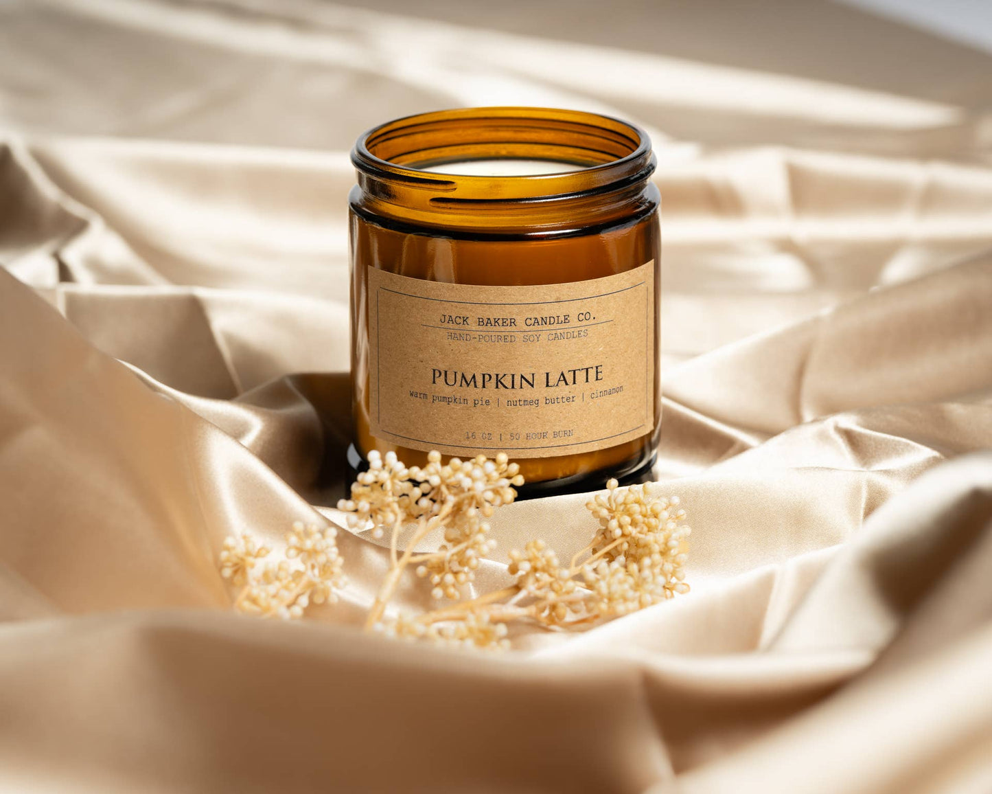 Amber Apothecary Collection - Pumpkin Latte 16 oz