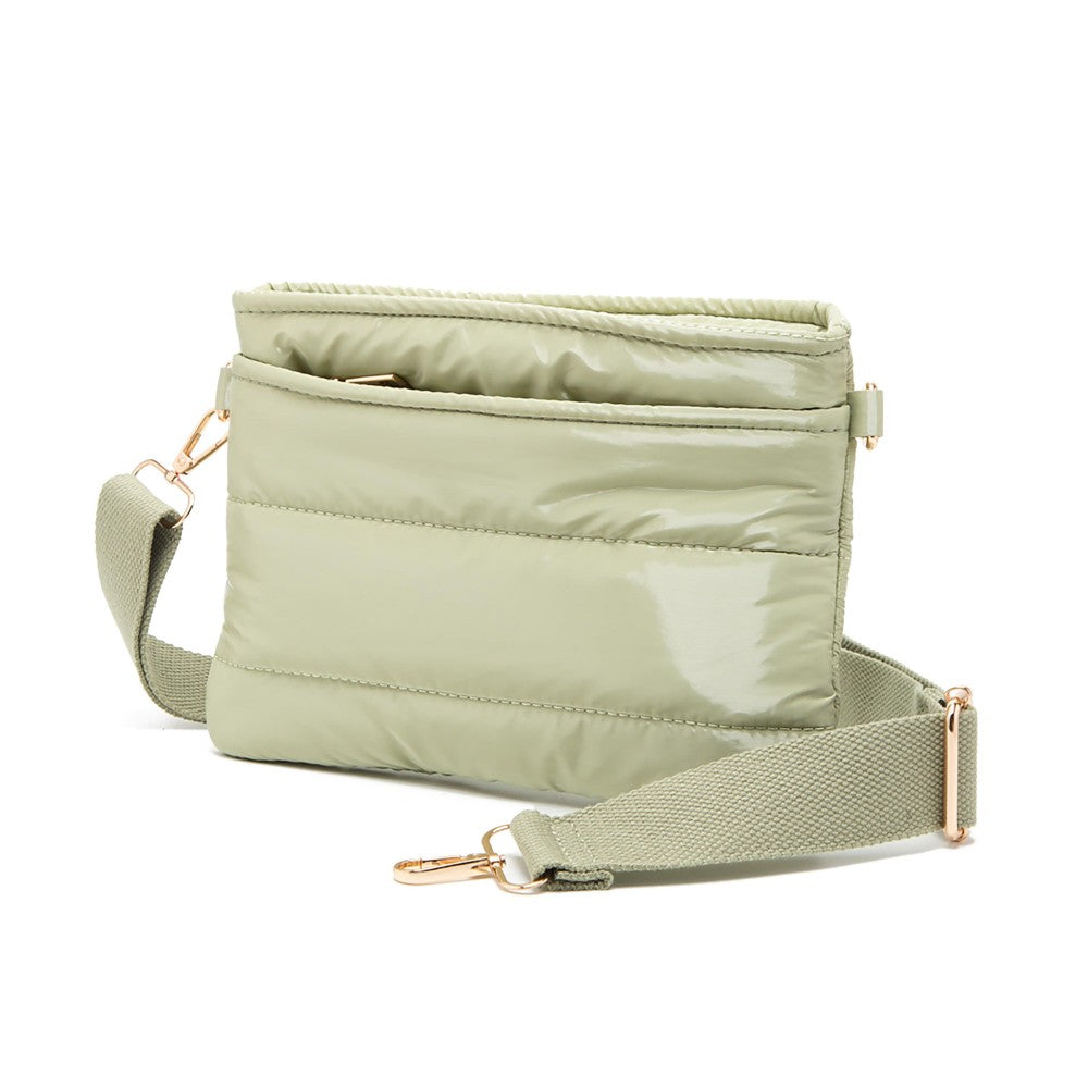 Square Puffer Cross Body Bag