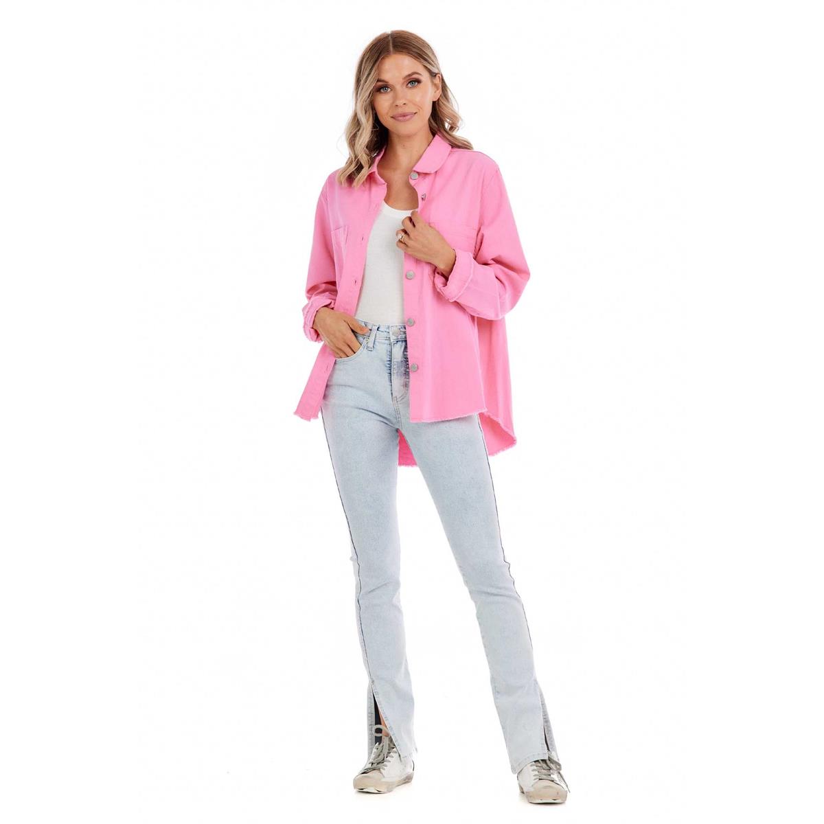 Pink Bradley Shacket
