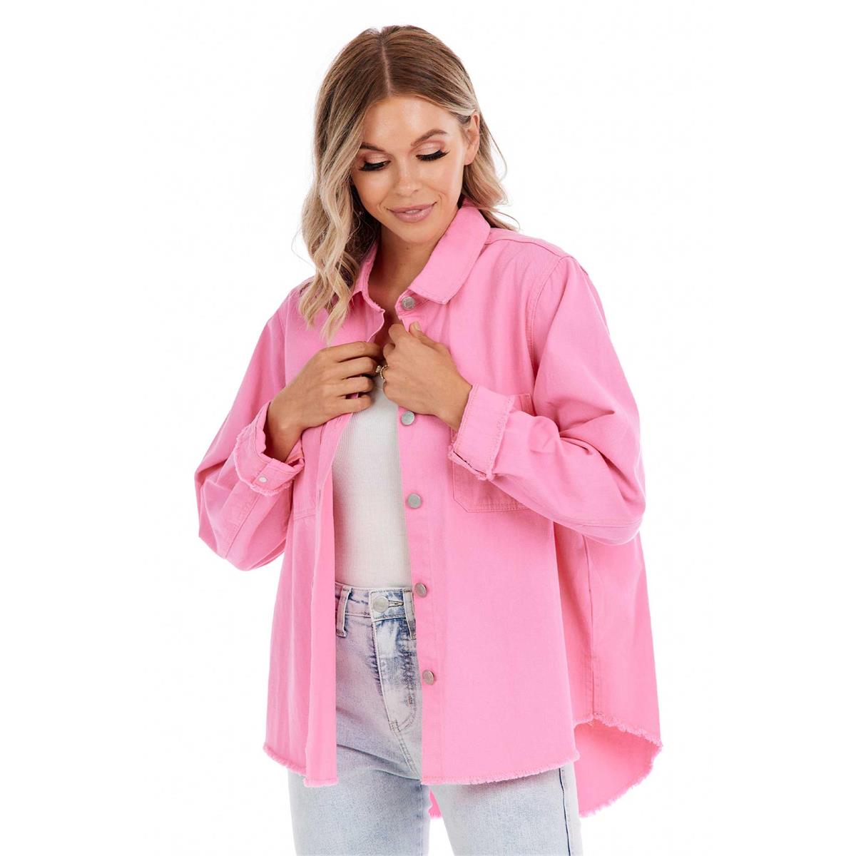 Pink Bradley Shacket