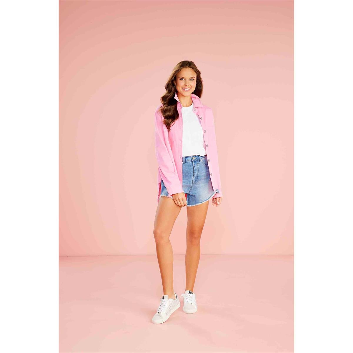 Pink Bradley Shacket