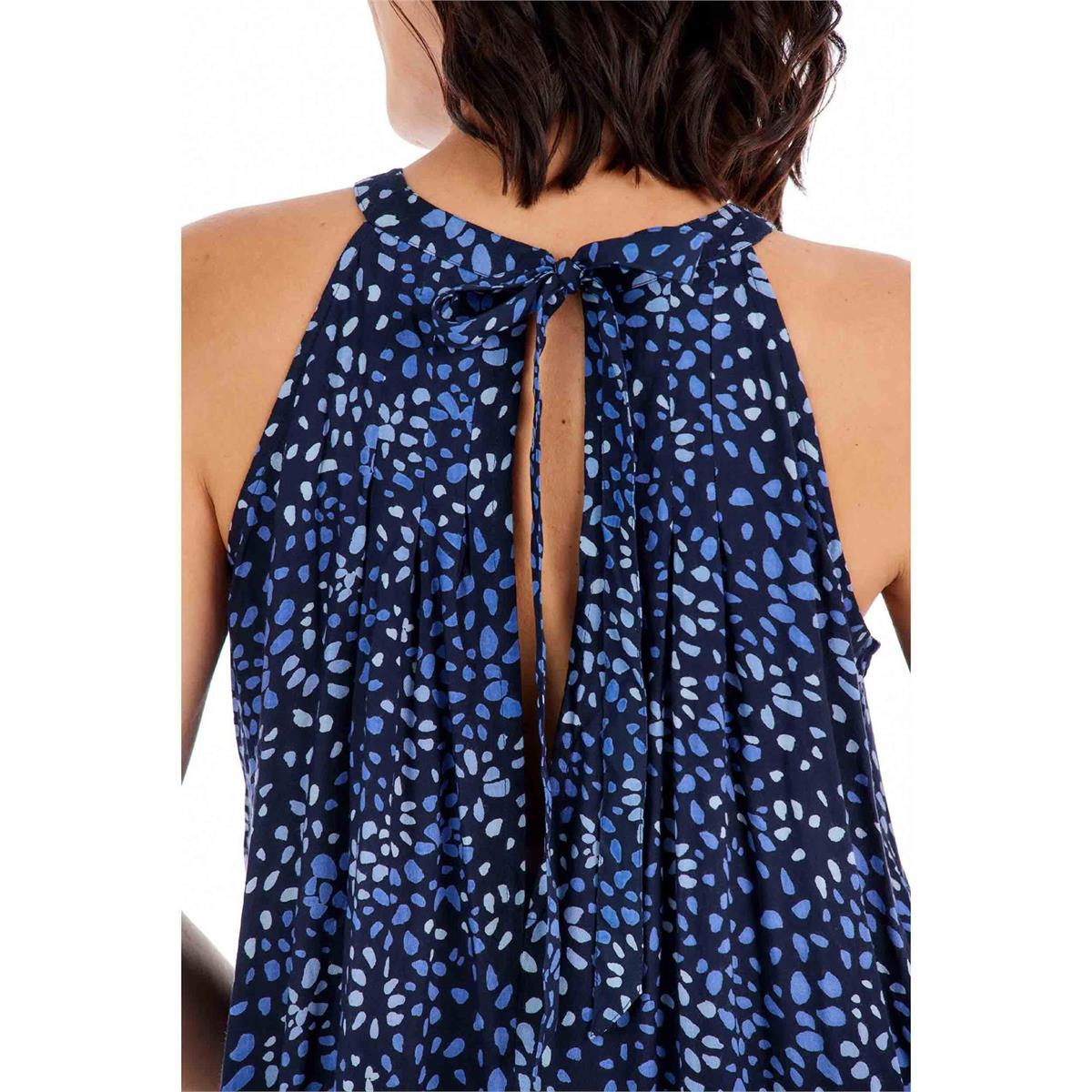 NAVY ANGELINE JUMPSUIT