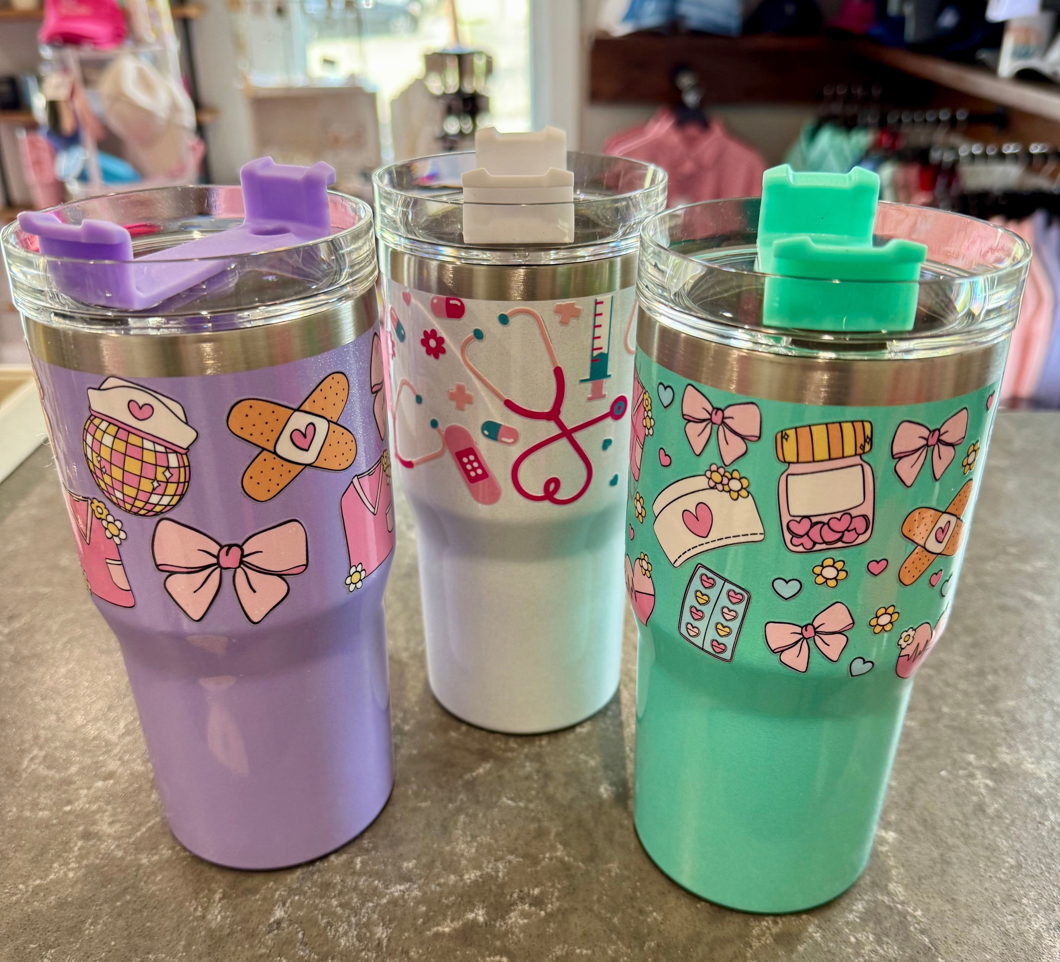 Nurse Tumbler 20oz-How Cute is That? Boutique