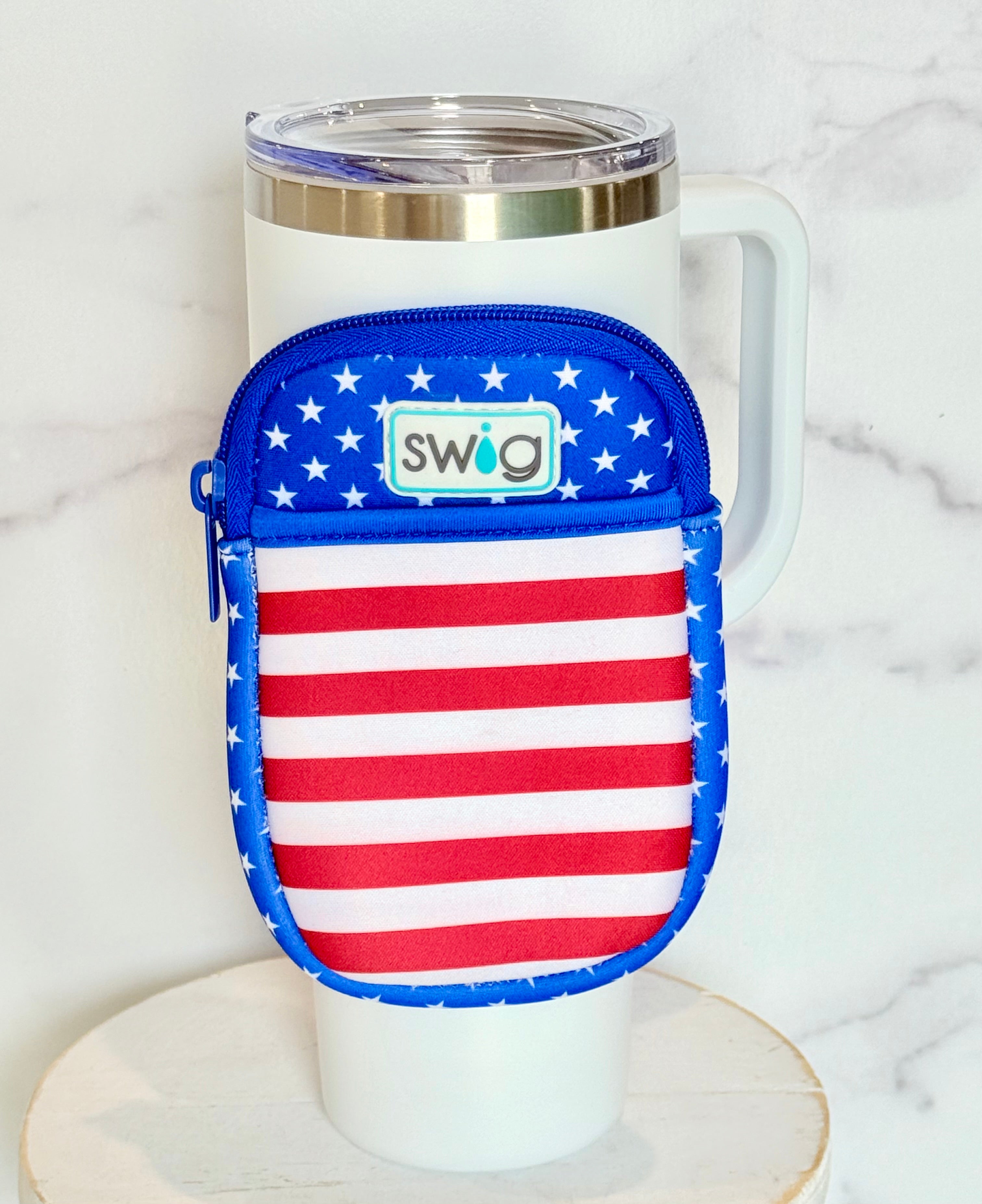 All American tumbler pouch-How Cute is That? Boutique
