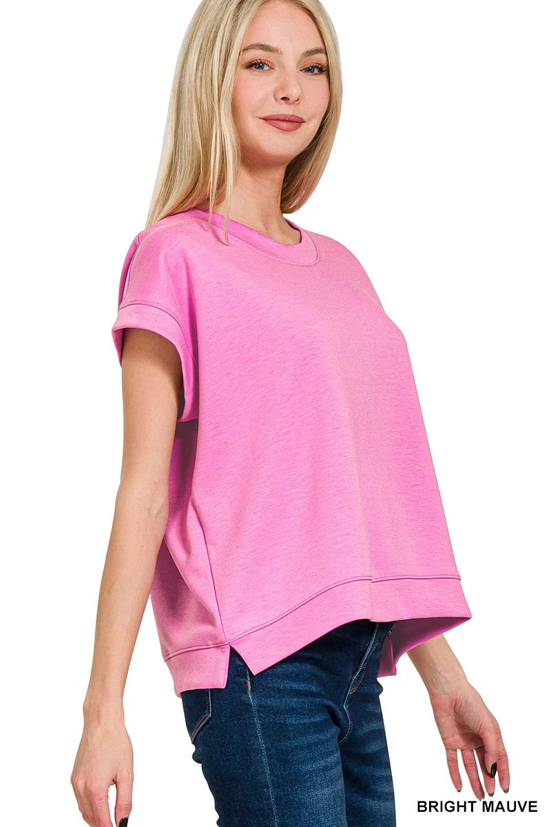 SCUBA SHORT SLEEVE Shirt-How Cute is That? Boutique