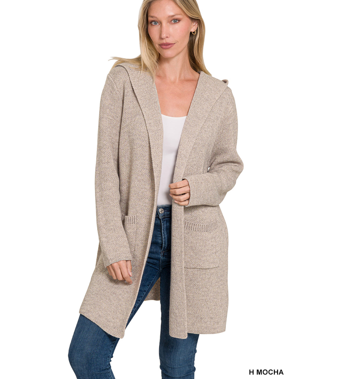 Hoodie Sweater Cardigan-How Cute is That? Boutique