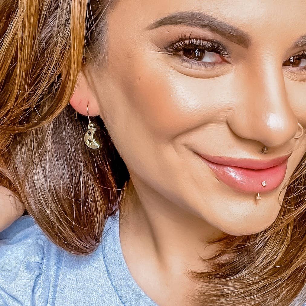 The Moon Reflects Your Heart Earrings