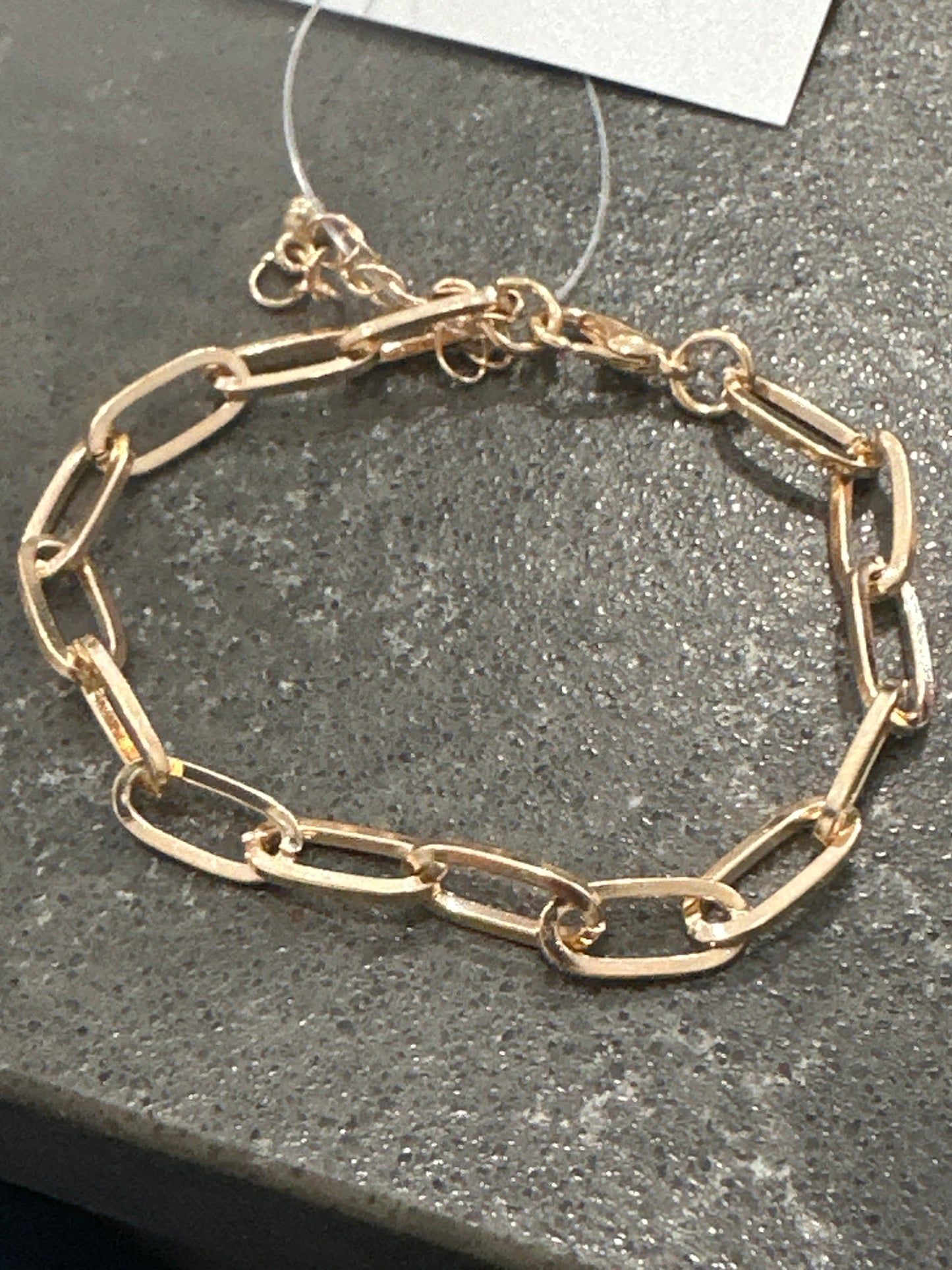 Gold Small Links Bracelet