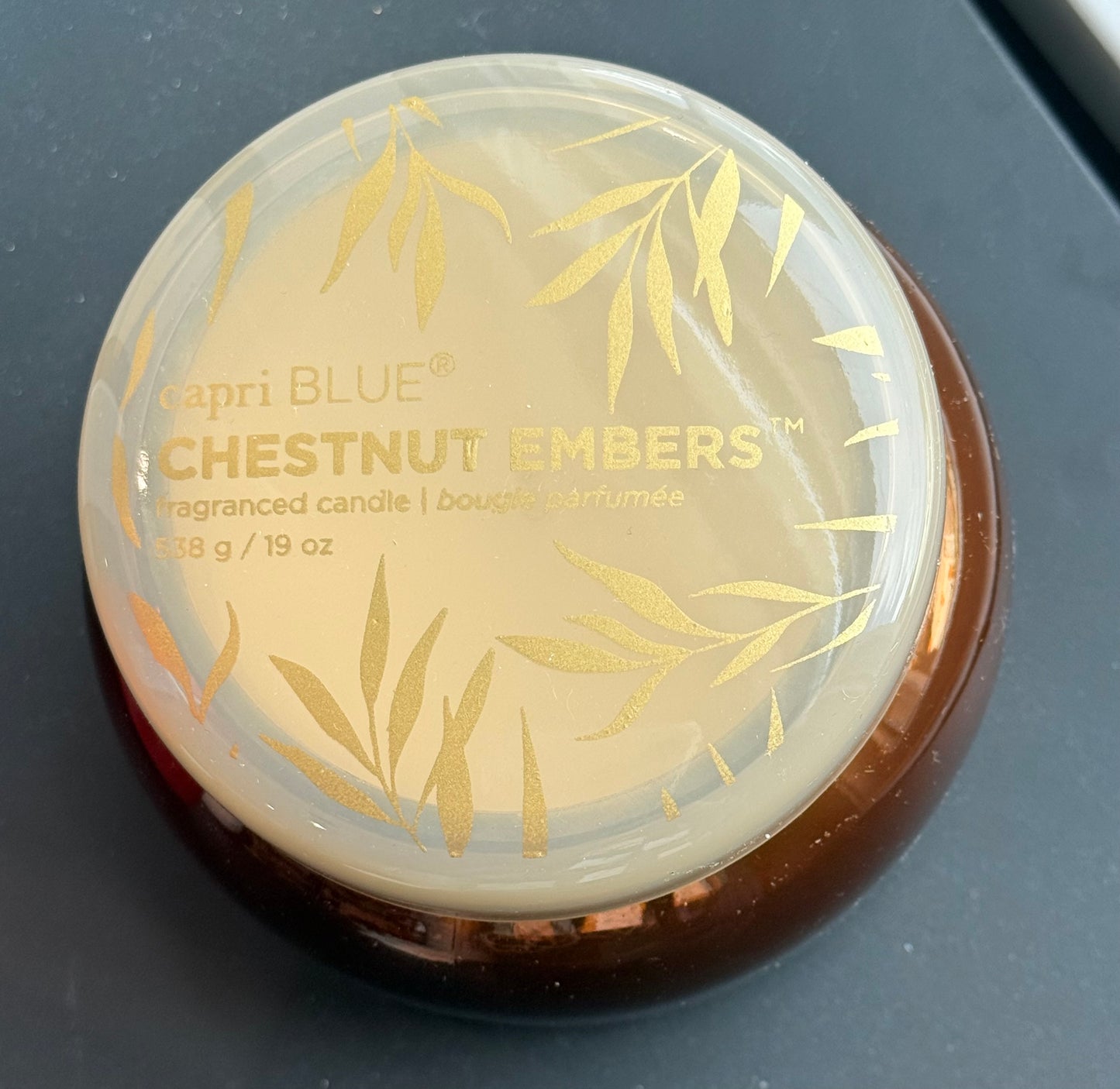 Chestnut Embers Autumn Glow Signature Candle 19oz