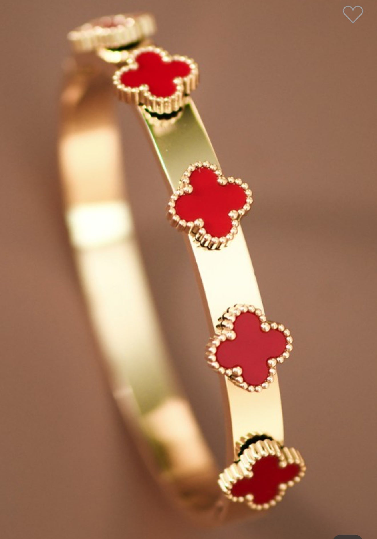 Red Bangle Bracelet-How Cute is That? Boutique