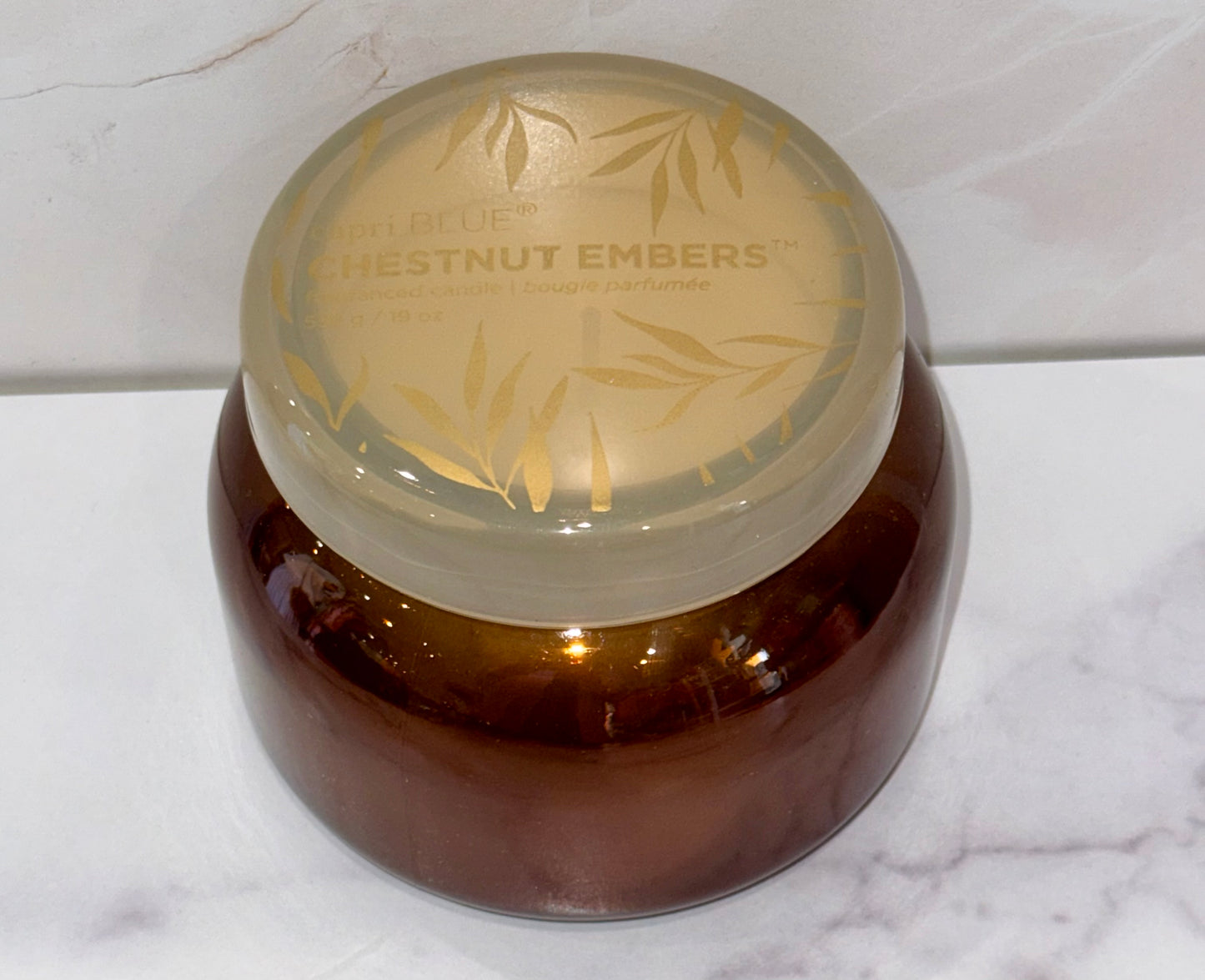 Chestnut Embers Autumn Glow Signature Candle 19oz