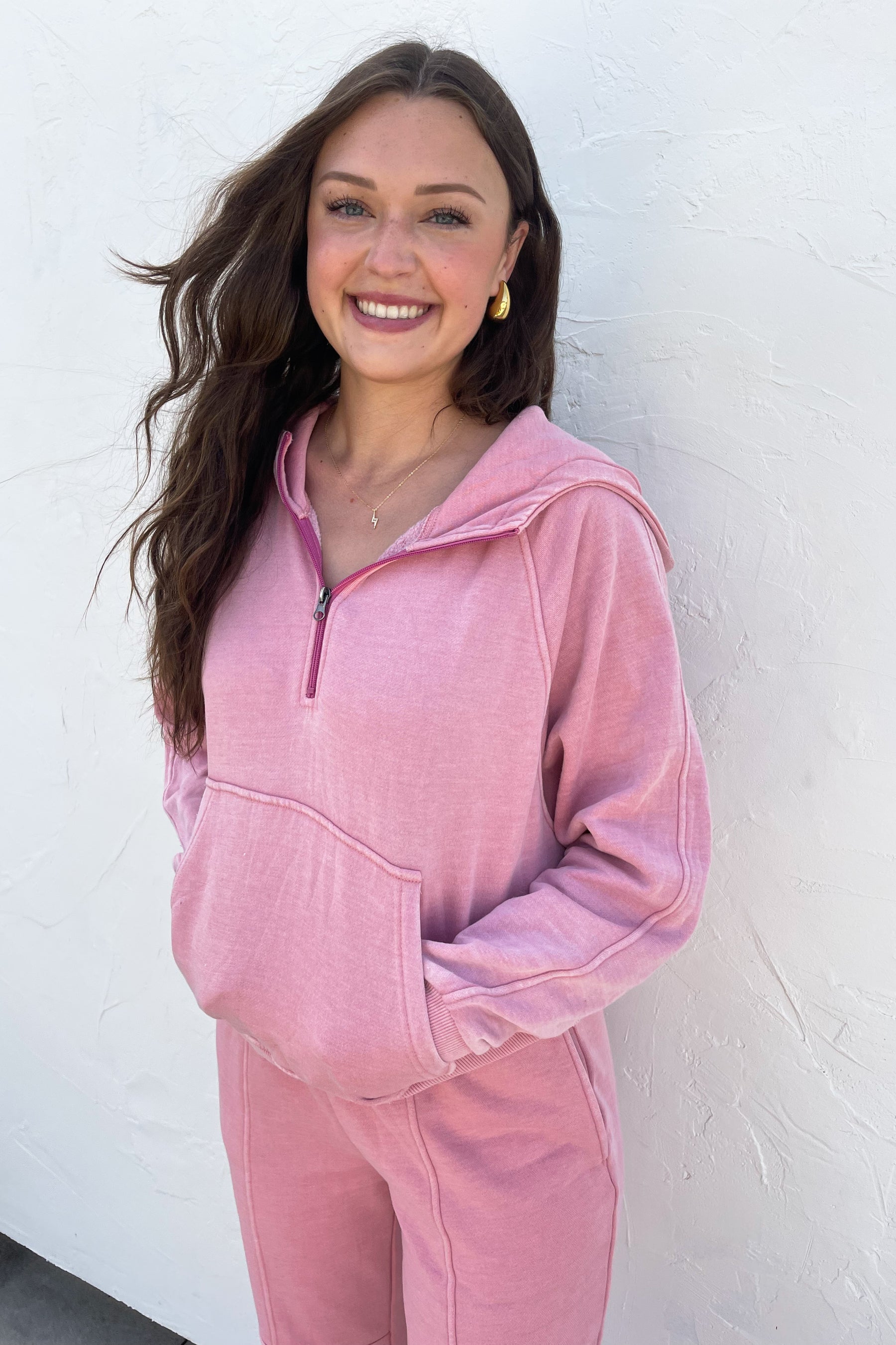 Easy Does It Pullover Hoodie Sweatshirt-How Cute is That? Boutique