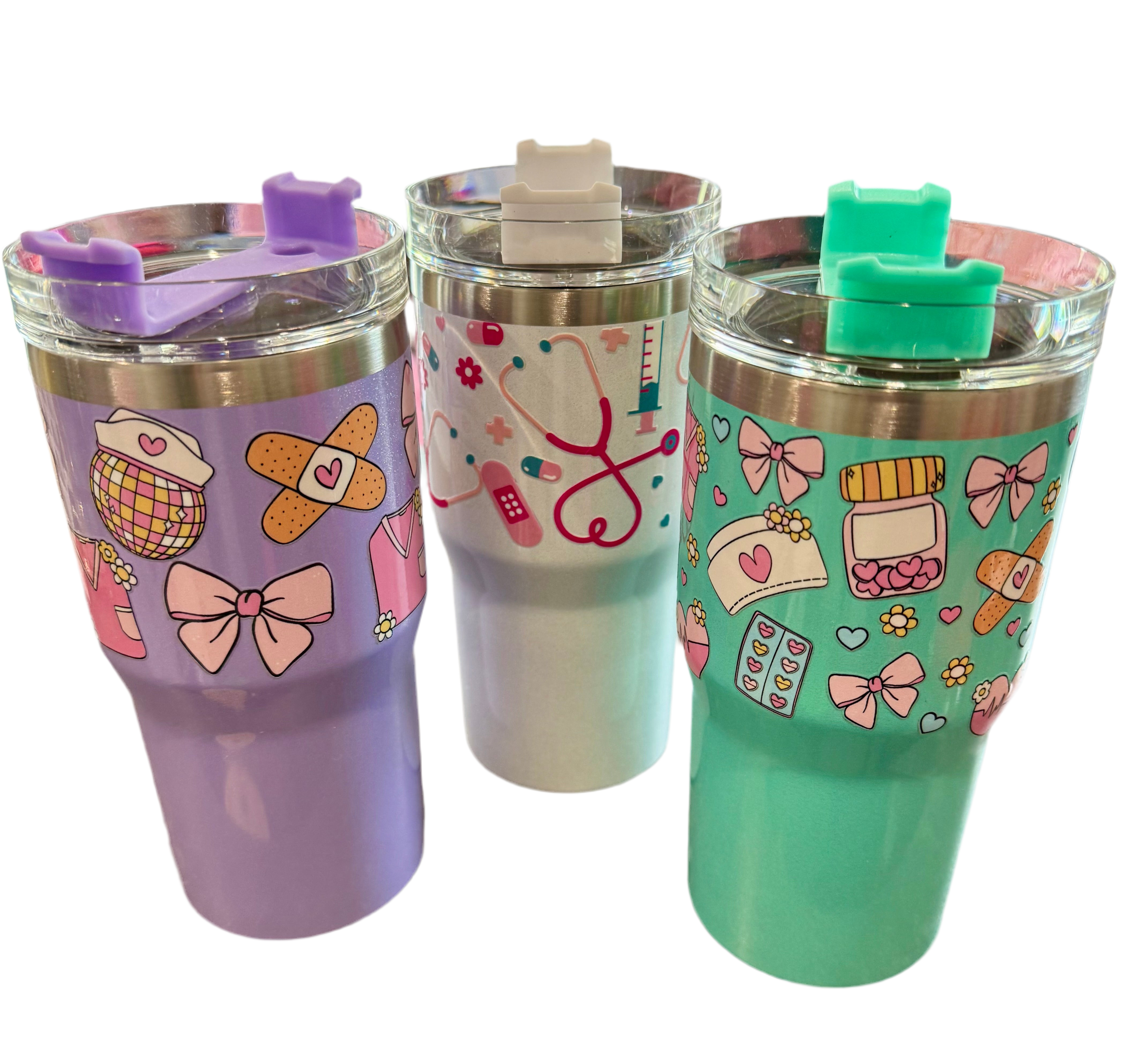 Nurse Tumbler 20oz-How Cute is That? Boutique