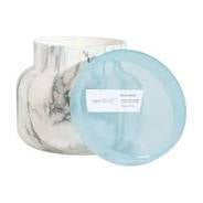 Blue Jean Marble Glass Jar 19oz-How Cute is That? Boutique