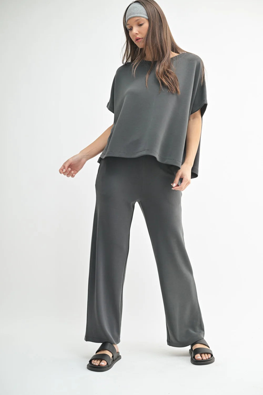 Scuba Wide leg pant-How Cute is That? Boutique