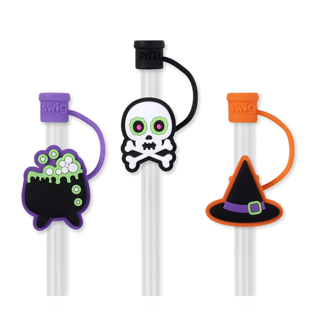 Halloween Witch Straw Toppers Swig-How Cute is That? Boutique