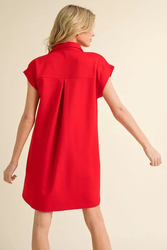 Red Dress-How Cute is That? Boutique