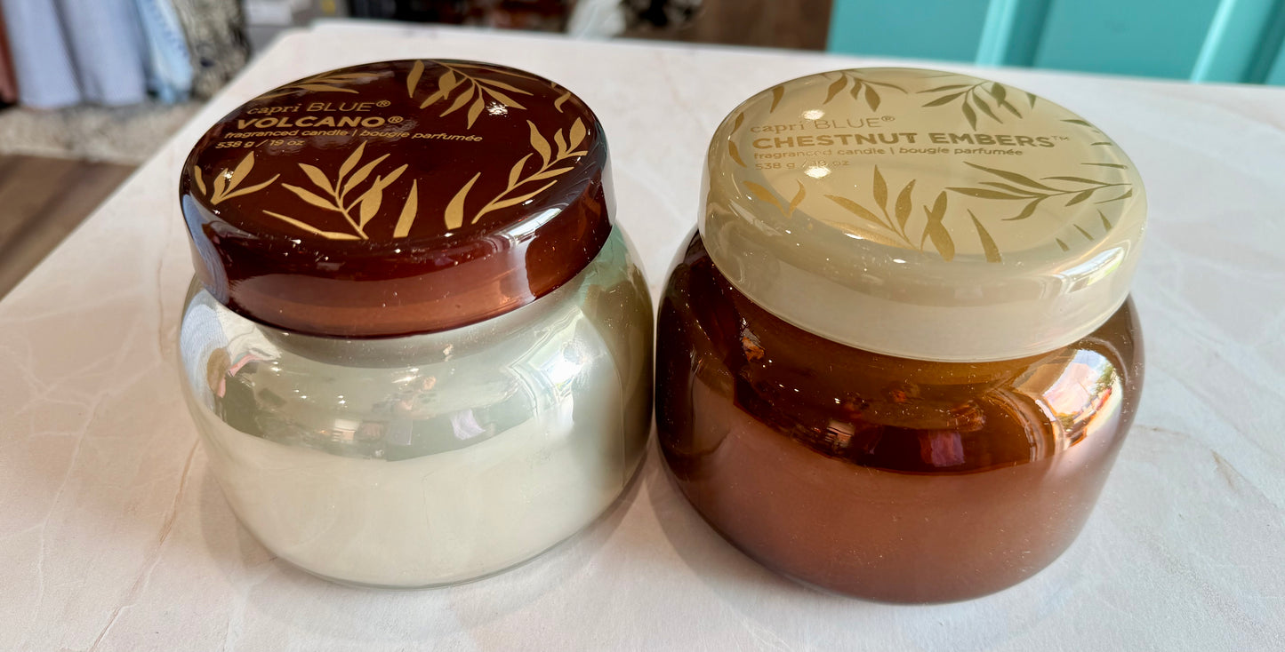 Chestnut Embers Autumn Glow Signature Candle 19oz