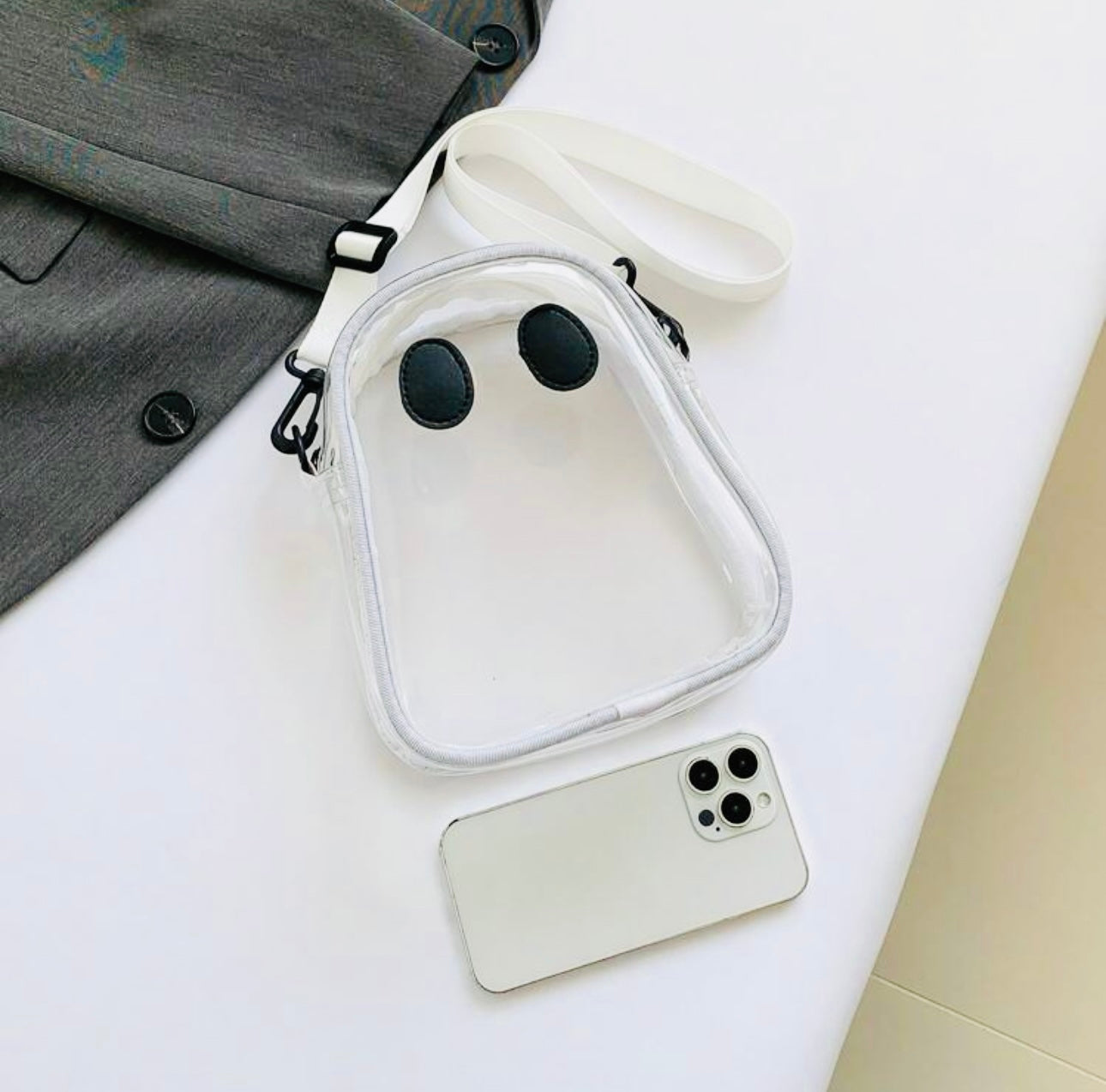 Ghost Clear Purse