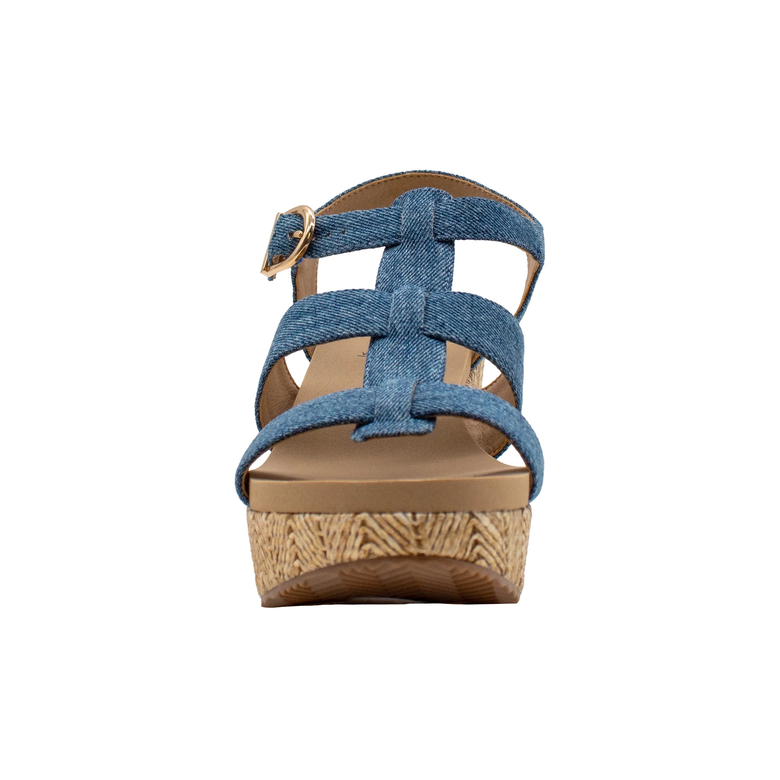 Crimini Denim Sandals-How Cute is That? Boutique