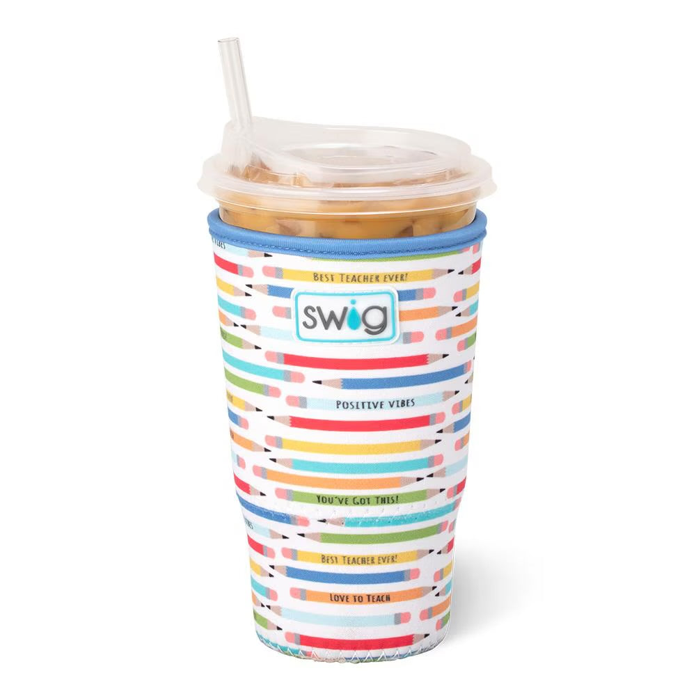 Large Iced Cup Coolie by Swig-How Cute is That? Boutique