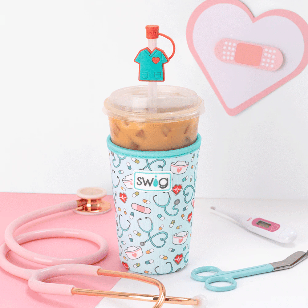 Scrub Life Iced Cup Coolie (22oz)-How Cute is That? Boutique