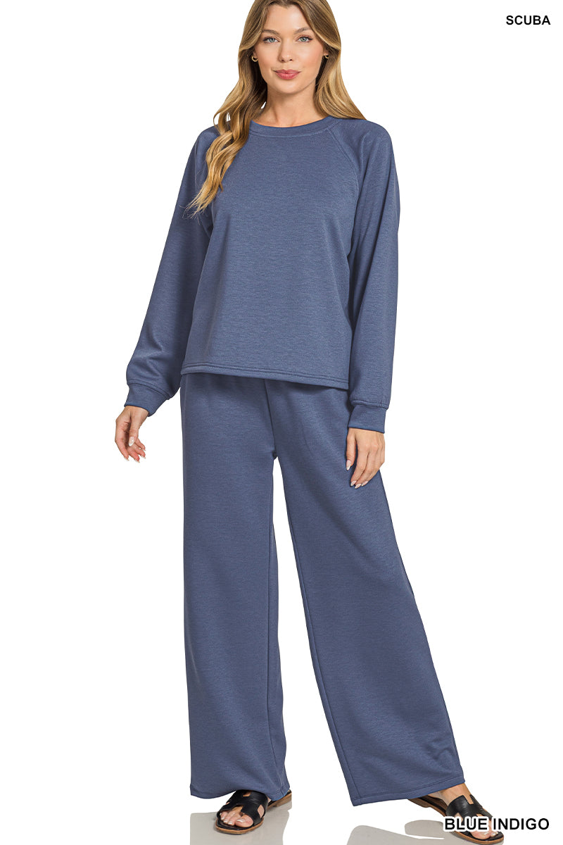 SCUBA CREWNECK PULLOVER & PANTS