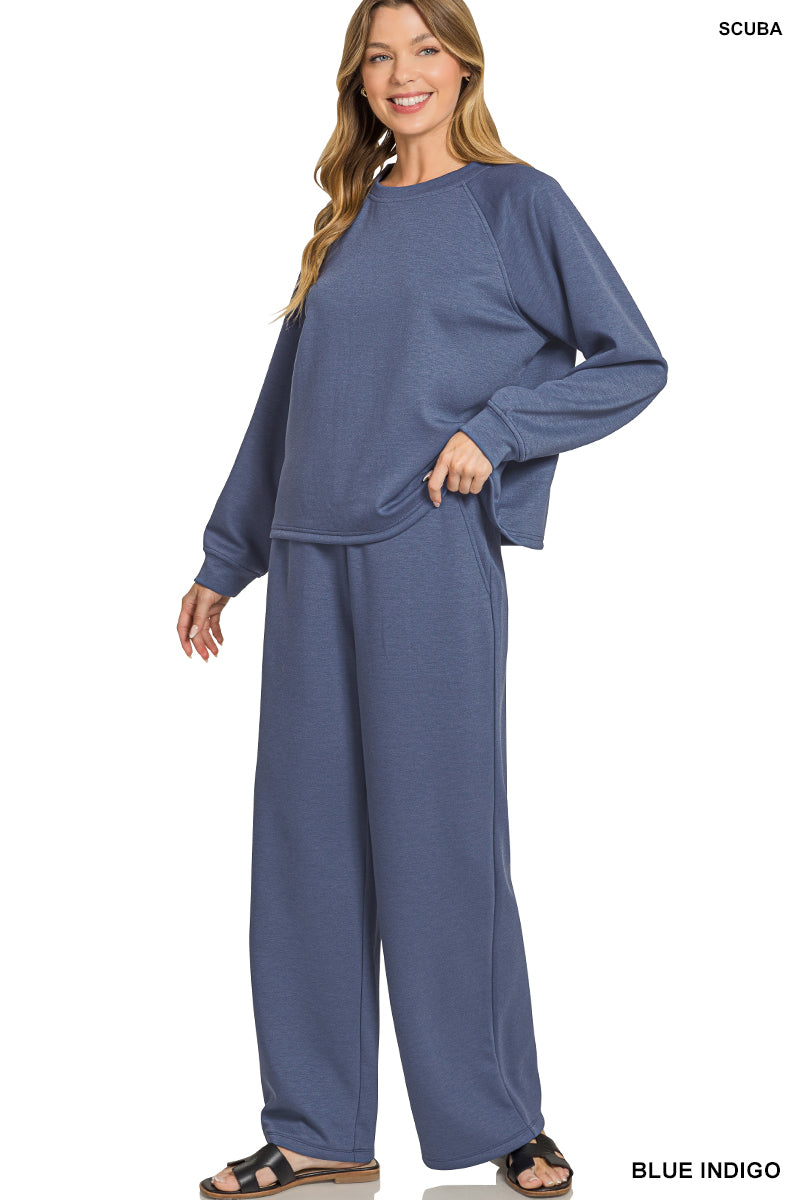 SCUBA CREWNECK PULLOVER & PANTS