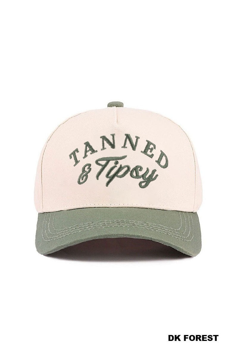 Tanned & Tipsy Trucker Hat-How Cute is That? Boutique