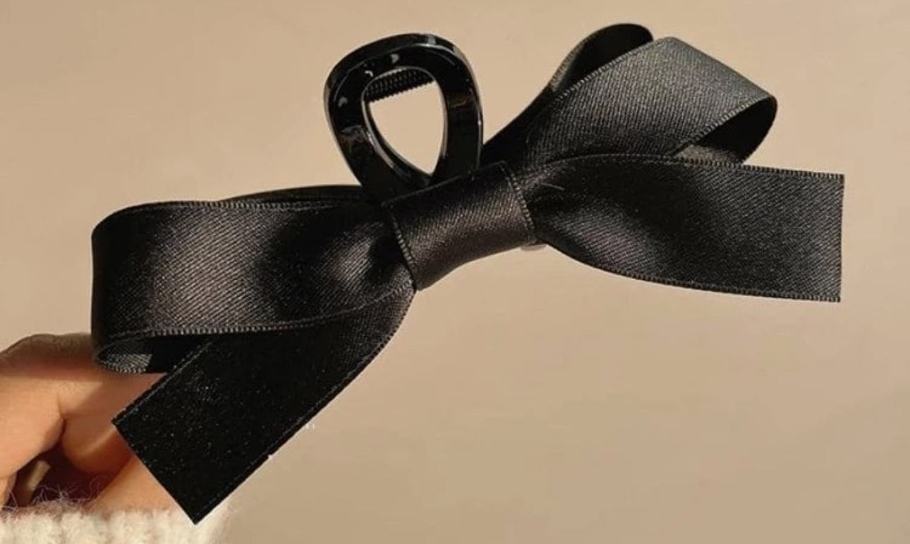 Medium Fabric Bow Claw Clip-How Cute is That? Boutique