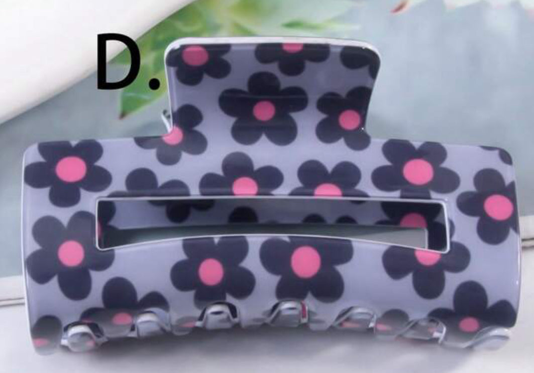 Cute Flower Claw Clip-How Cute is That? Boutique
