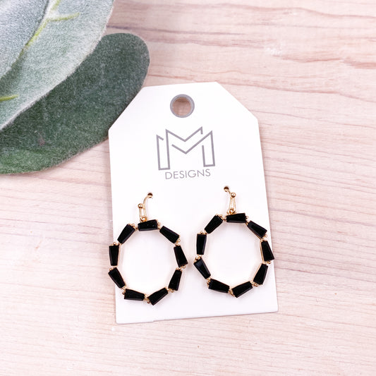 Duncan Earrings - Black