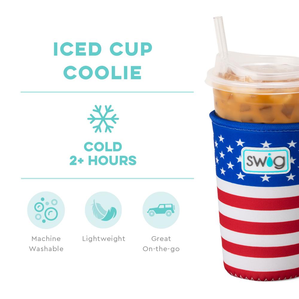 All American Iced Cup Coolie (22oz)-How Cute is That? Boutique