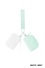 Dual pouch wristlet keychain wallet