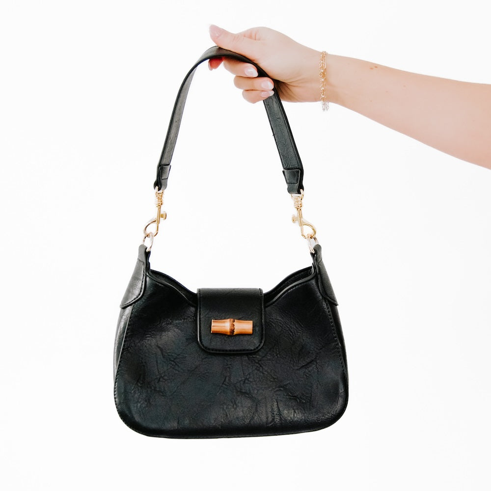 Bamboo Shoulder Bag-How Cute is That? Boutique